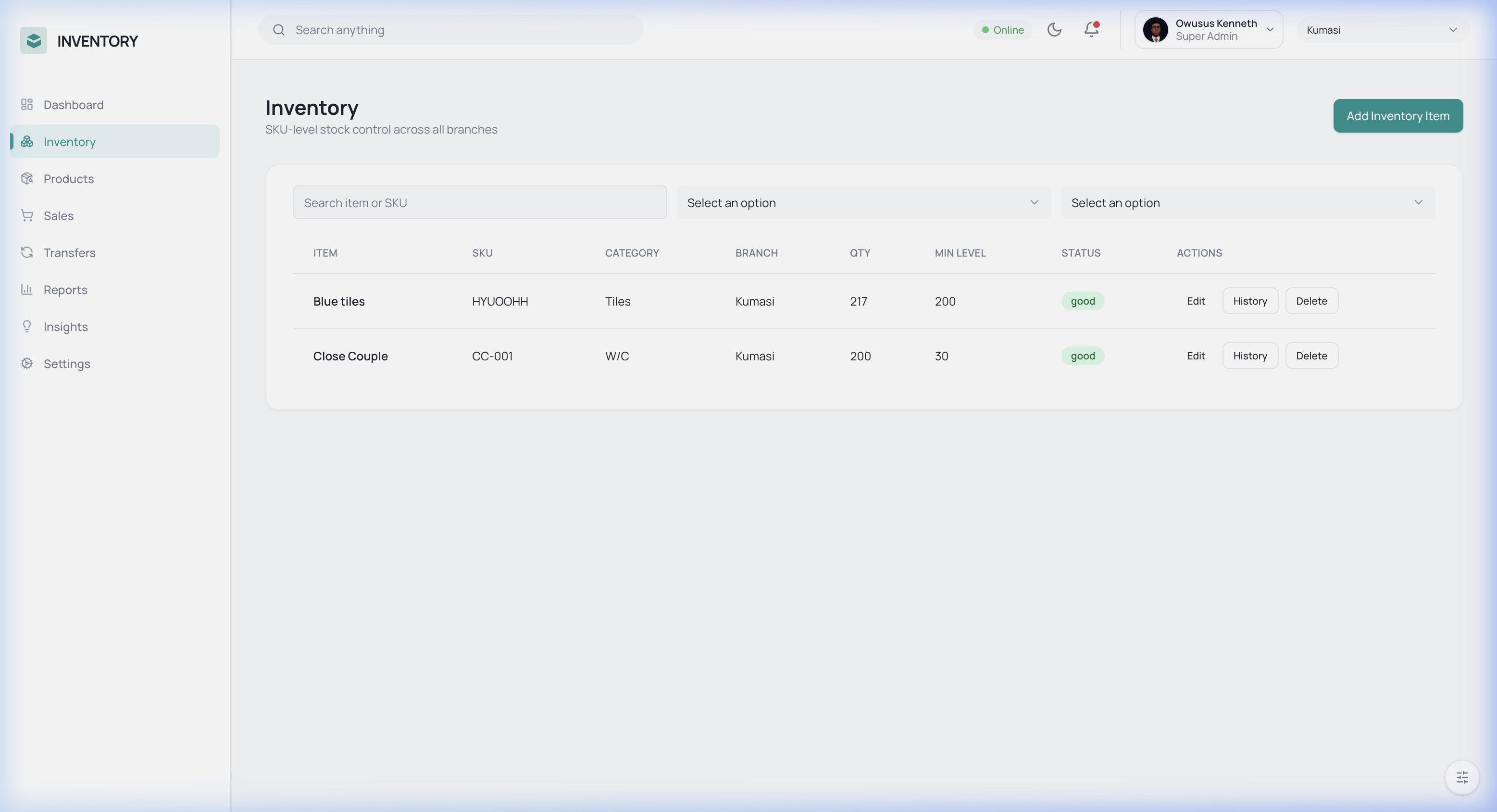 A calmer owner view without exposing the whole operation.